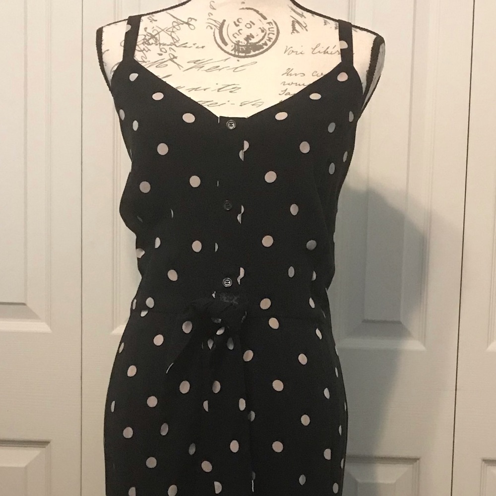 Polka dot maxi dress 👗